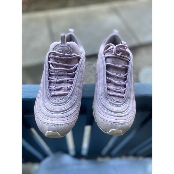 Nike Women’s Air Max 97 Premium 917646-500 Lace Up Pink Sneaker Shoes Sz 7.5 US - Picture 11 of 11